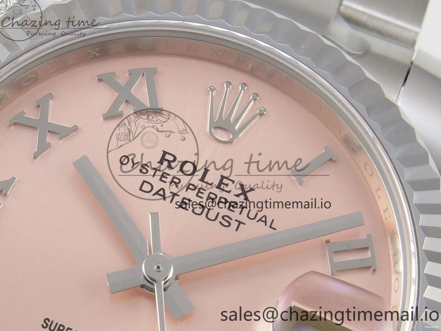 904L on 278274 31 Edition 1:1 Steel Diamonds Roman HZ Dial DateJust Best Bracelet Cal.2236 Oyster THBF SS RG 0509